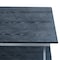Armen Living Westlake Black Veneer Coffee Table with Brushed Stainless Steel Frame LCPDCOBLBS - alternate 3